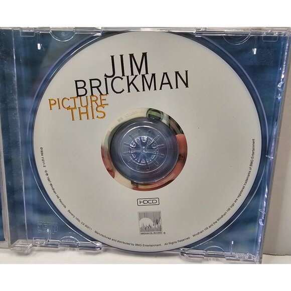 Jim Brickman Picture This CD Album Audio Music - Picture 6 of 6